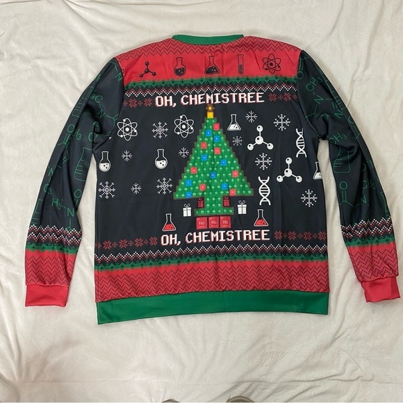 Christmas Chemistree Sweatshirt - Picture 2 of 10